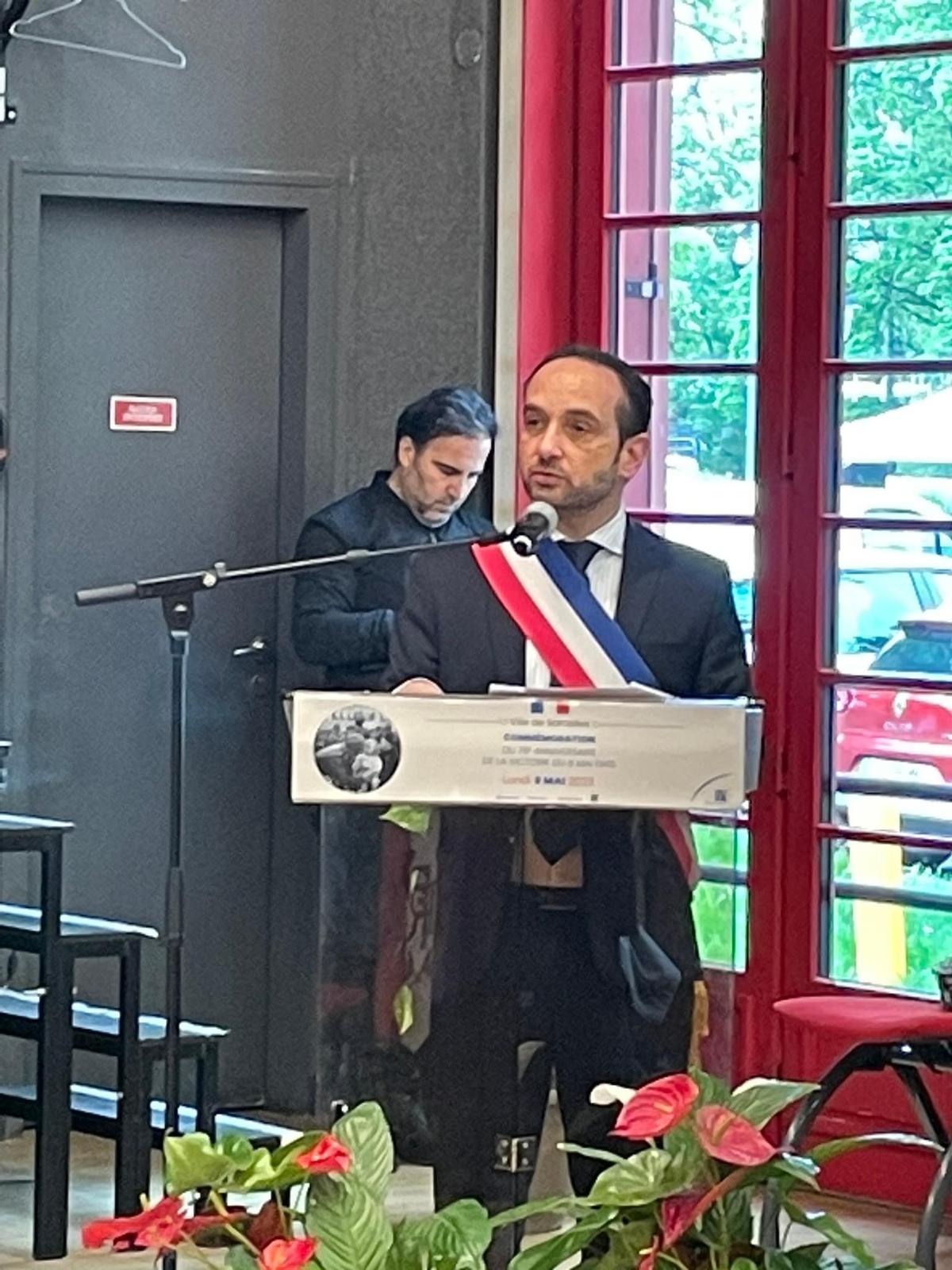 Cérémonie commémorative du 78e anniversaire de la victoire du 8 mai 1945  
